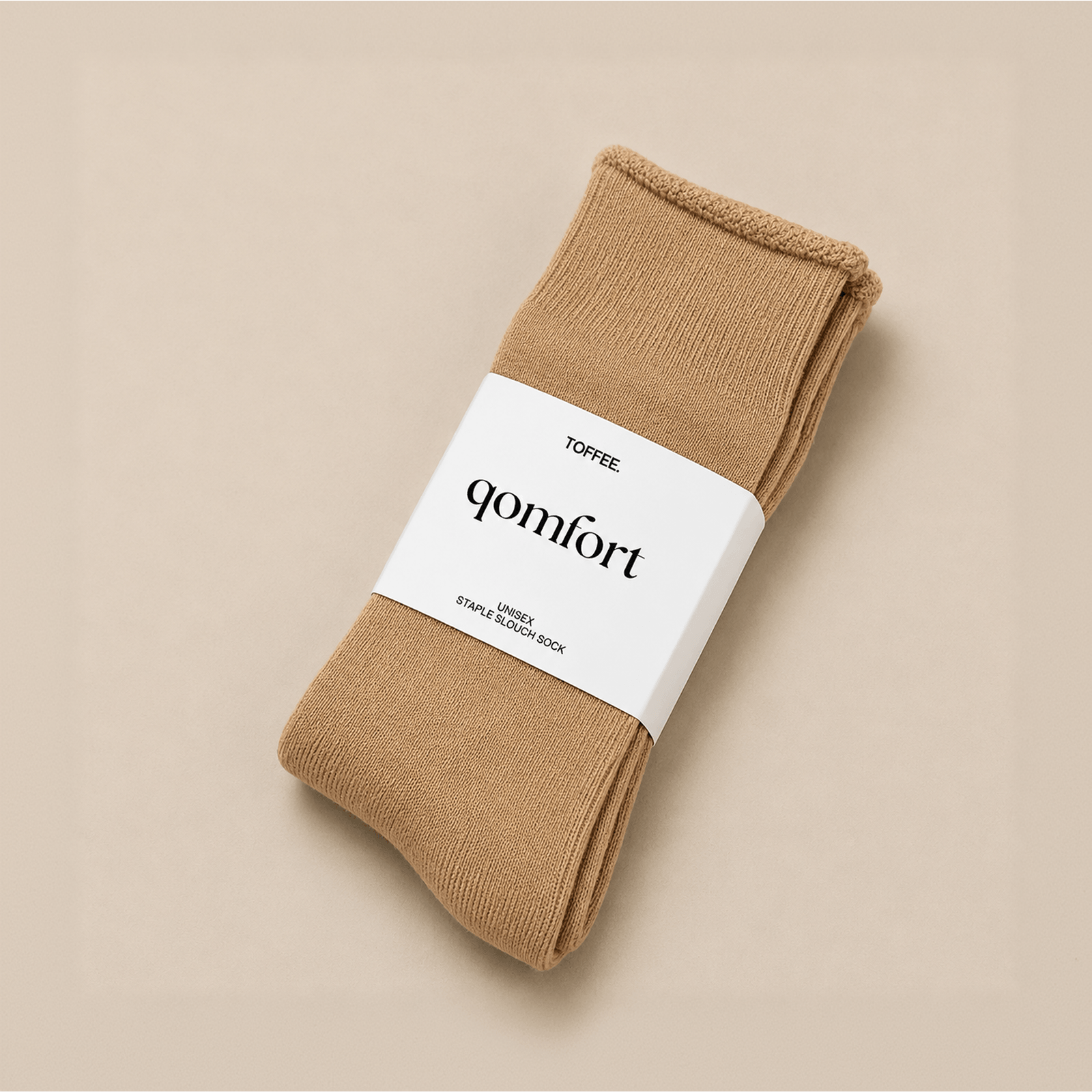 Staple Socks - Toffee.